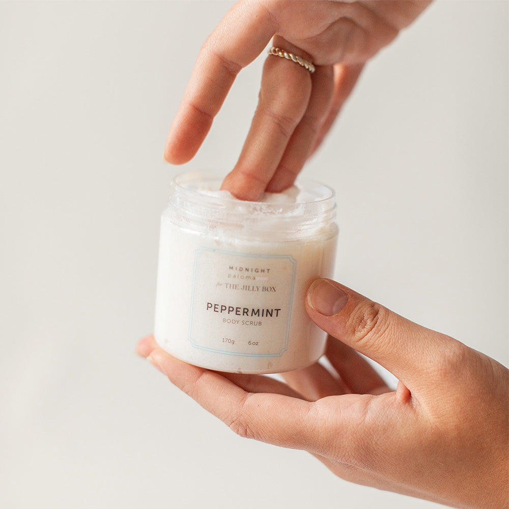 Midnight Paloma Peppermint Body Scrub Jilly Box
