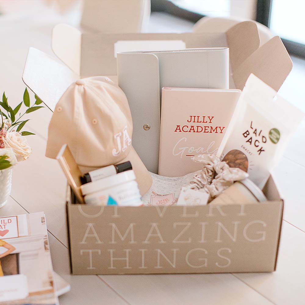 Jilly Academy Box and contents