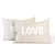 Pom Pom at Home: Peace and Love Pillow Sham Set
