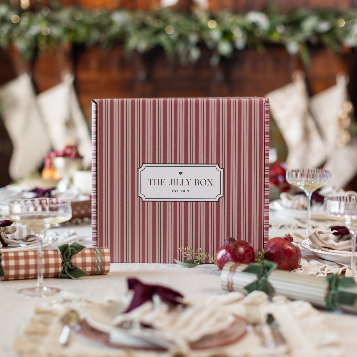 A Jilly Box on a Decorative Table
