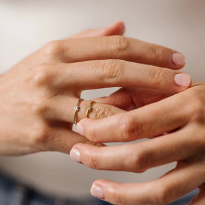 Paris Jewellers: Jillian's Mini-Heart Diamond Ring