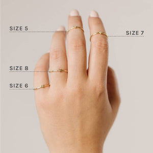 Paris Jewellers: Jillian's Mini-Heart Diamond Ring